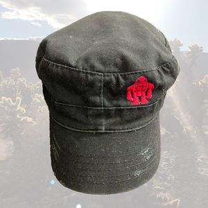 Maker Faire Distressed Military Hat